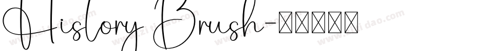 History Brush字体转换
